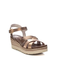 Women's Wedge Strappy Sandals By Xti