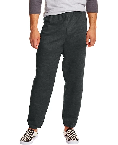 Hanes EcoSmart Men's 32" Fleece Sweatpants, 2-Pack