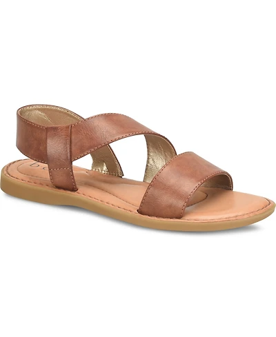 b.o.c. Women's Kacee Criss Cross Flat Comfort Sandals