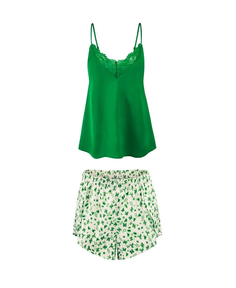 Adore Me Women's Linny Pajama Camisole & Short Set