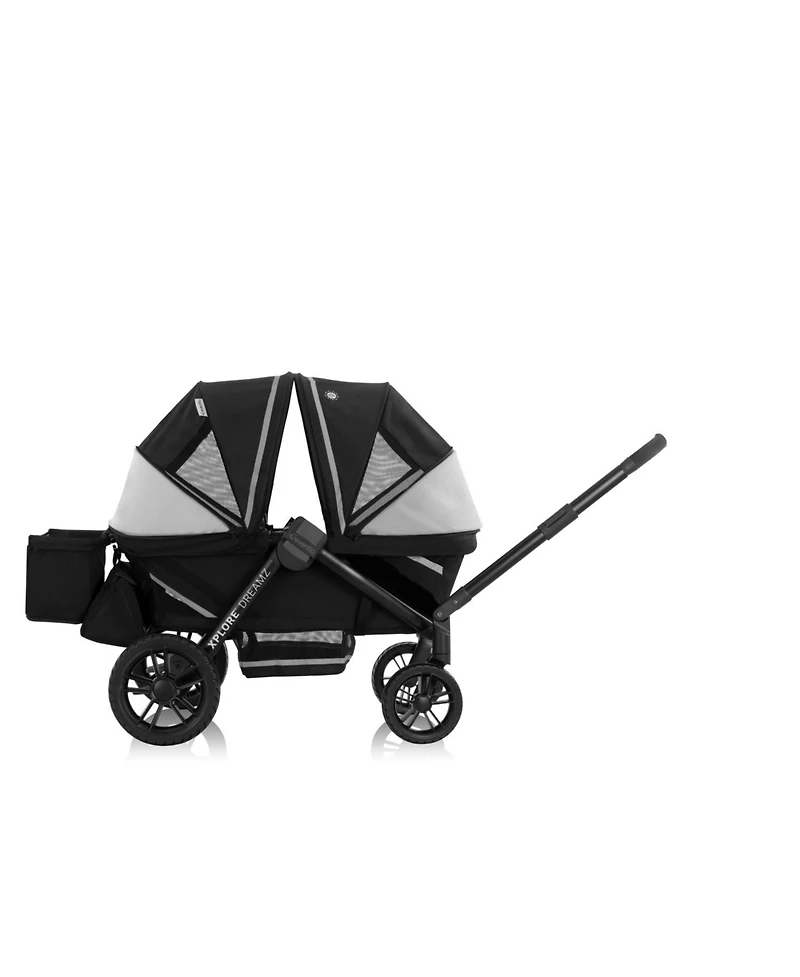 Evenflo Pivot Xplore Dreamz All-Terrain Stroller Wagon with Bassinett Insert