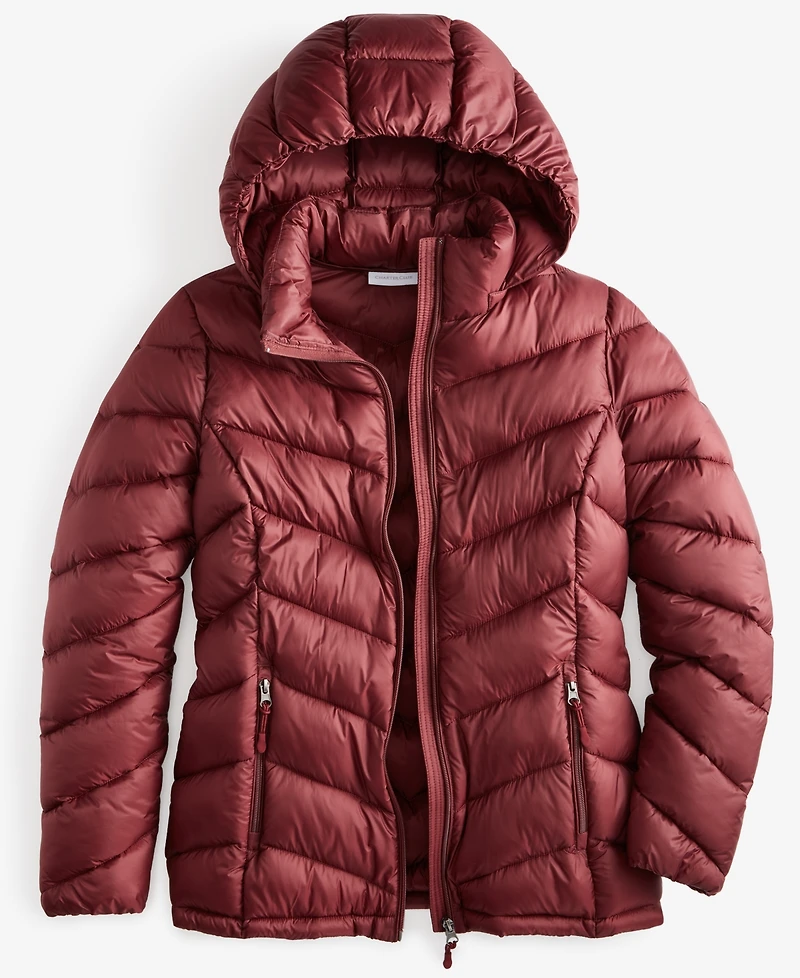 Charter Club Women's Packable Hooded Puffer Coat