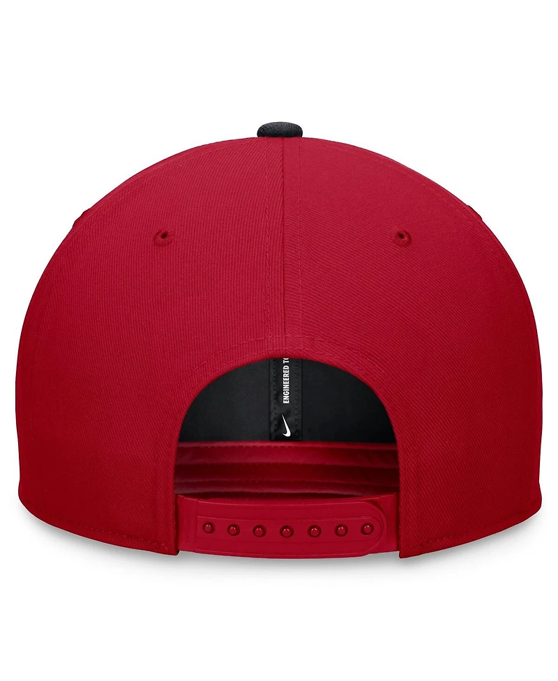 Nike Men's Red/Navy St. Louis Cardinals Evergreen Two-Tone Snapback Hat