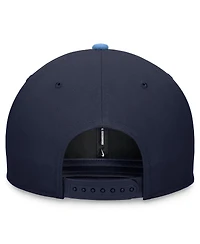 Nike Men's Navy/Light Blue Tampa Bay Rays Evergreen Two-Tone Snapback Hat