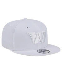 New Era Men's Washington Commanders Main White on White 9Fifty Snapback Hat
