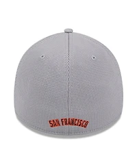 New Era Men's Gray San Francisco Giants Active Pivot 39Thirty Flex Hat