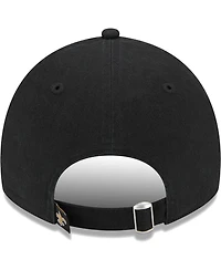 New Era Women's Black New Orleans Saints Leaves 9Twenty Adjustable Hat