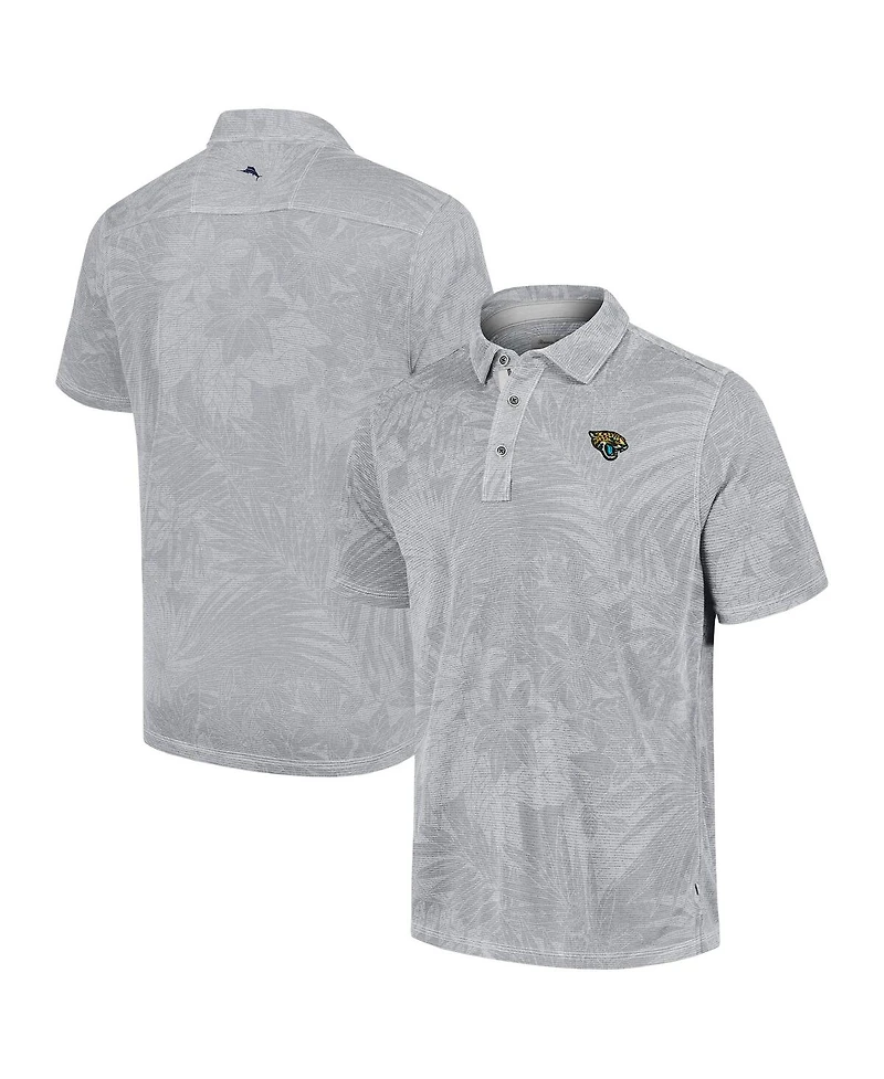 Tommy Bahama Men's Gray Jacksonville Jaguars Sport Santiago Paradise Polo