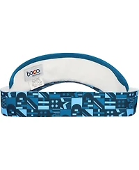 Unisex Boco Gear White/Blue World Marathon Majors 360 Stretch Visor