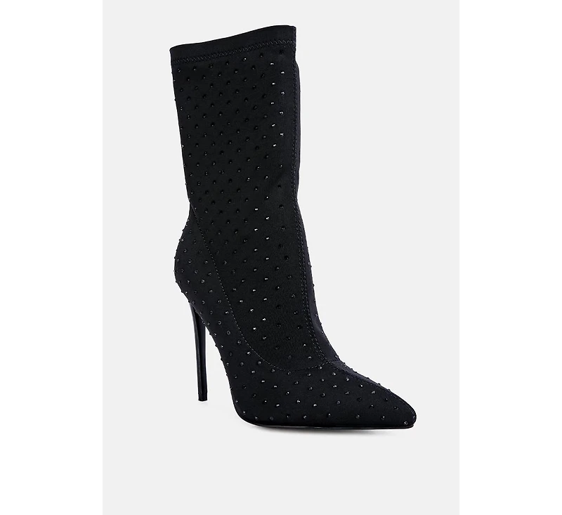 Cheugy Embellished Ankle Boots Women