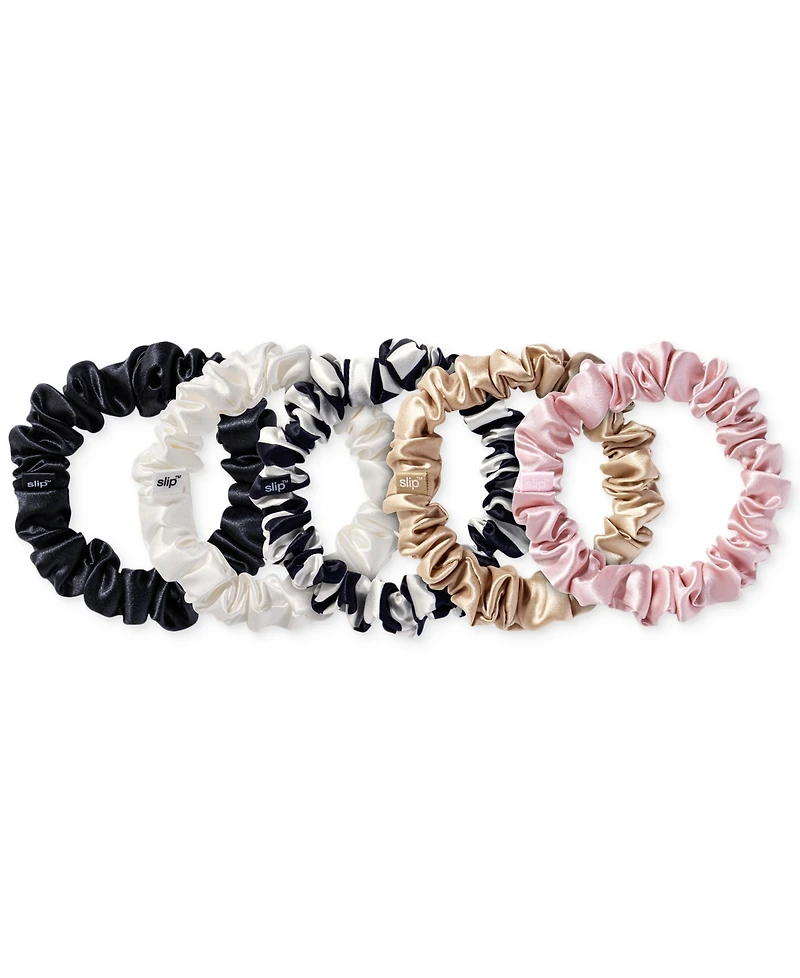 Slip 5-Pc. Pure Silk Midi Scrunchies Set