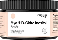 Wholesome Story Inositol Supplement Powder | Myo-Inositol & D-Chiro Inositol | Hormonal Balance & Healthy Ovarian Function Support | Vitamin B8 | Grea