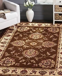 Safavieh Lyndhurst LNH555 Brown and Ivory 8' x 11' Area Rug