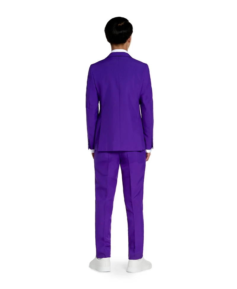OppoSuits Big Boys Purple Prince 3-Piece Suit