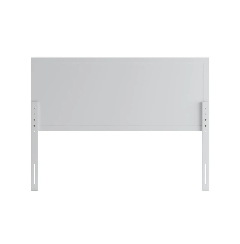 Merrick Lane Grady Queen Raised Panel Wooden Adjustable Headboard Only
