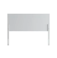 Merrick Lane Grady Queen Raised Panel Wooden Adjustable Headboard Only