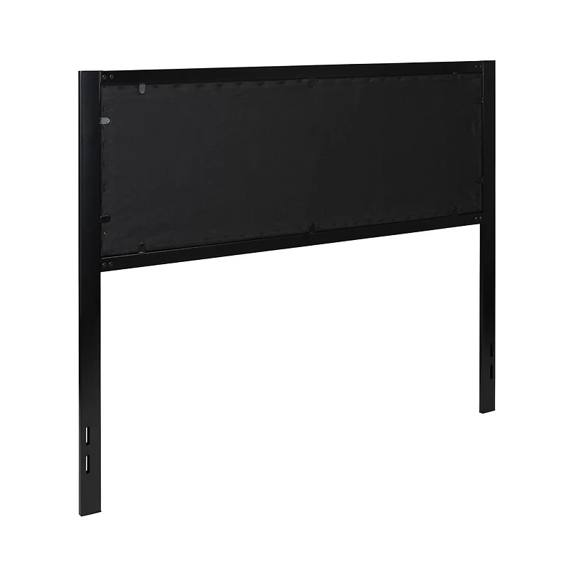 Merrick Lane West Avenue Queen Headboard Upholstered Headboard With Metal Frame And Adjustable Rail Slots
