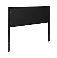 Merrick Lane West Avenue Queen Headboard Upholstered Headboard With Metal Frame And Adjustable Rail Slots