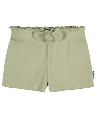 Gerber Toddler Girls Pull-On Knit Shorts, 3-Pack