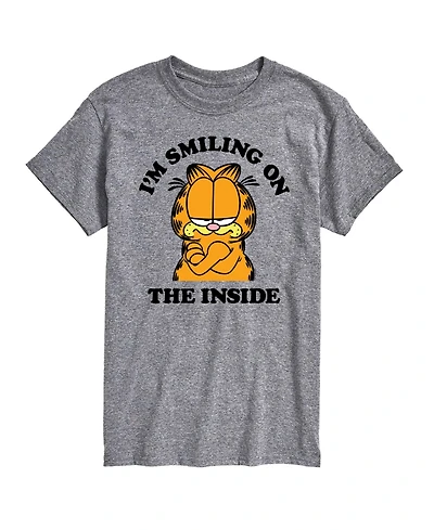 Hybrid Apparel Garfield Smiling Mens Short Sleeve Tee