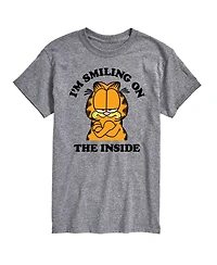 Hybrid Apparel Garfield Smiling Mens Short Sleeve Tee