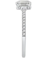 Gia Certified Diamond Emerald-Cut Engagement Ring (1-1/4 ct. t.w.) in 14k White Gold
