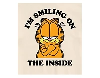Hybrid Apparel Garfield Smiling Mens Short Sleeve Tee