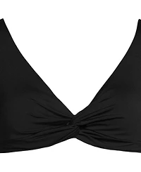 Lands' End Women's Dd-Cup Twist Front Underwire Bikini Swimsuit Top