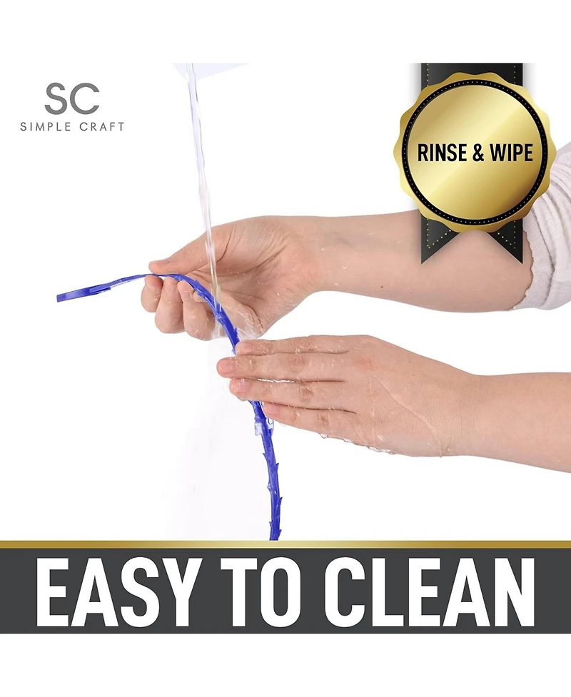 20-Inch Plumbing Snake Drain Clog Remover - 5 Pack
