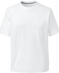 Lands' End Men's School Uniform Short Sleeve Active Tee