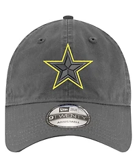 New Era Men's Graphite Dallas Cowboys Volt 9Twenty Adjustable Hat