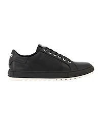 Dkny Men's Smooth Leather Sawtooth Sole Sneakers
