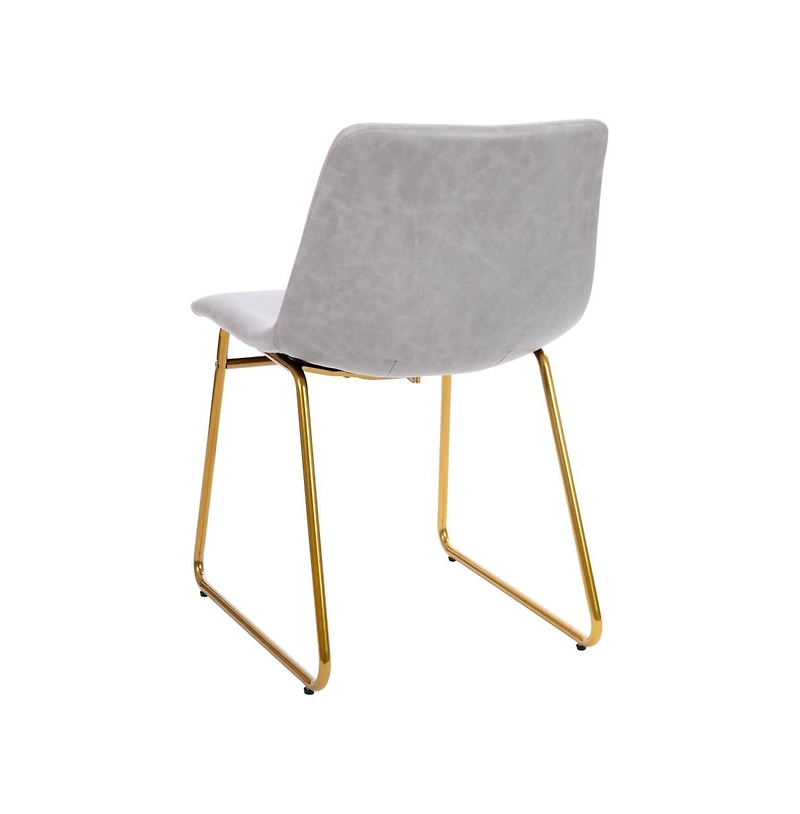 Carrollton 18 Inch Bucket Seat Dining Chairs, Set Of 2