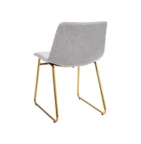 Carrollton 18 Inch Bucket Seat Dining Chairs, Set Of 2