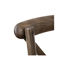 Merrick Lane Davisburg Stackable Wooden Cross Back Bistro Dining Chair