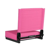 Set Of 2 500 Lb. Rated Lightweight Stadium Chair With Ultra-Padded Seat