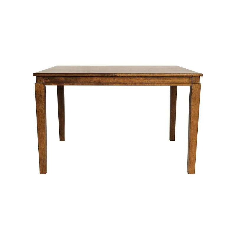 Merrick Lane Hayden Wooden Dining Table With Tapered Legs