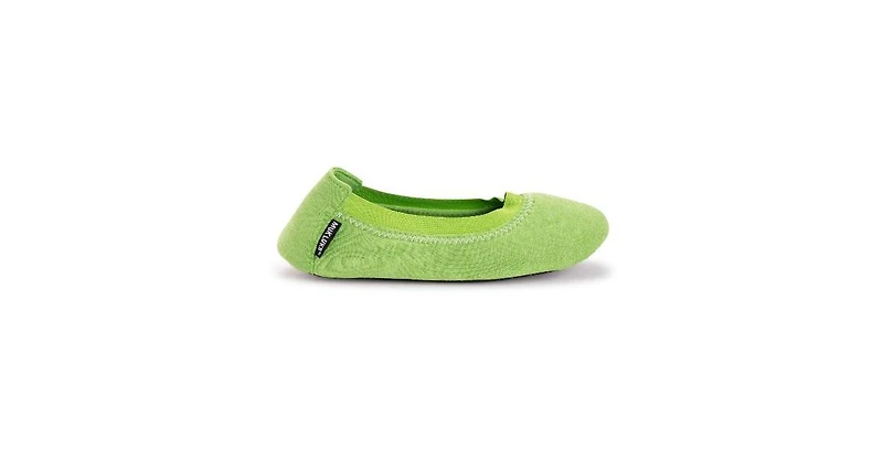 Muk Luks Women's 2 Pair Travel Ballerina Slipper Set