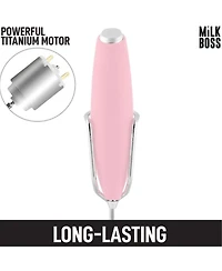 Milk Boss Frother With Holster Stand