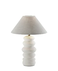 Adesso 25" Matte Ceramic Marcey Table Lamp
