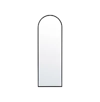 Muriel Arched Metal Framed Wall Mirror For Entryways, Dining Rooms, And Living Rooms