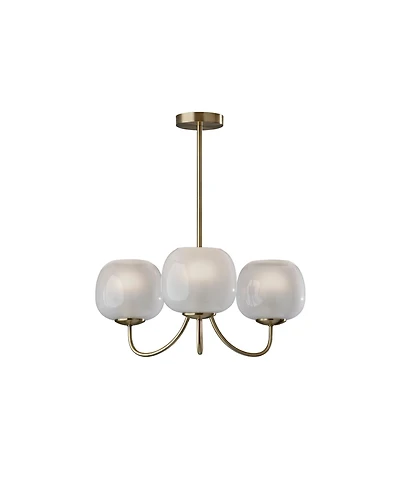 Adesso 24.5" Magnolia Chandelier
