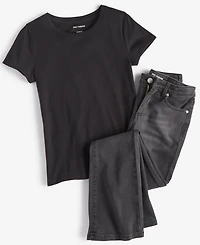 Epic Threads Little & Big Girls Core Crewneck T-Shirt, Created for Macy's