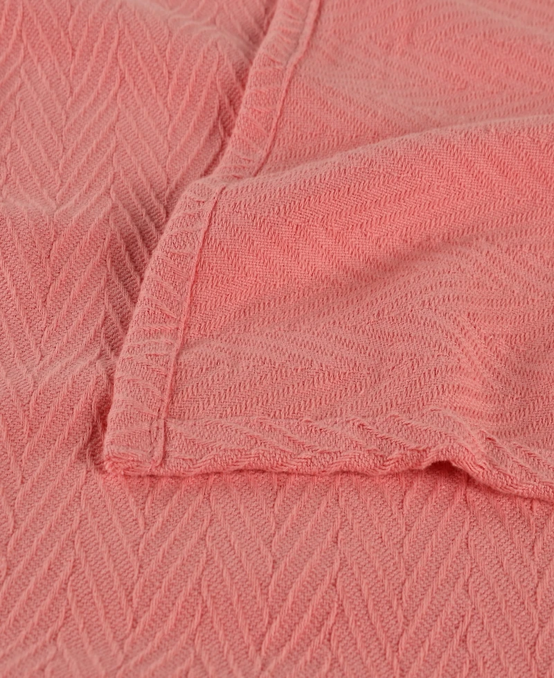 Superior Chevron All Season Cotton Blanket, California King