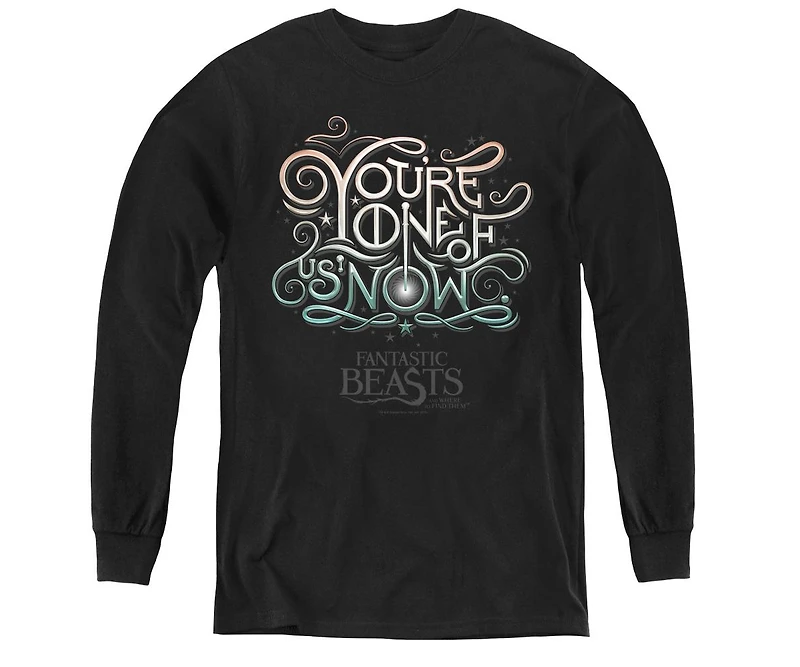 Fantastic Beasts Youth One Of Us Long Sleeve Sweatshirts