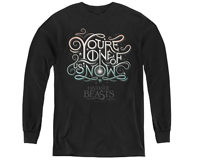 Fantastic Beasts Youth One Of Us Long Sleeve Sweatshirts