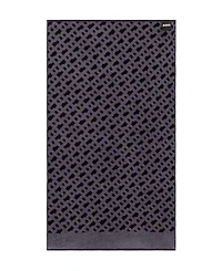 Boss Home B Monogram Velour Jacquard Hand Towel, 20" x 39"