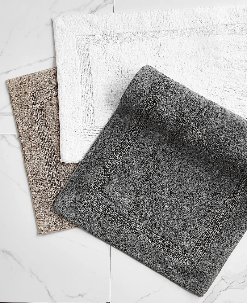 Nautica Peniston Solid Cotton Tufted Bath Runner Rug, 24" x 40"