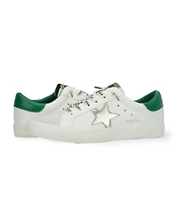 Grande - White Gold Green Pop Women's's Sneaker by