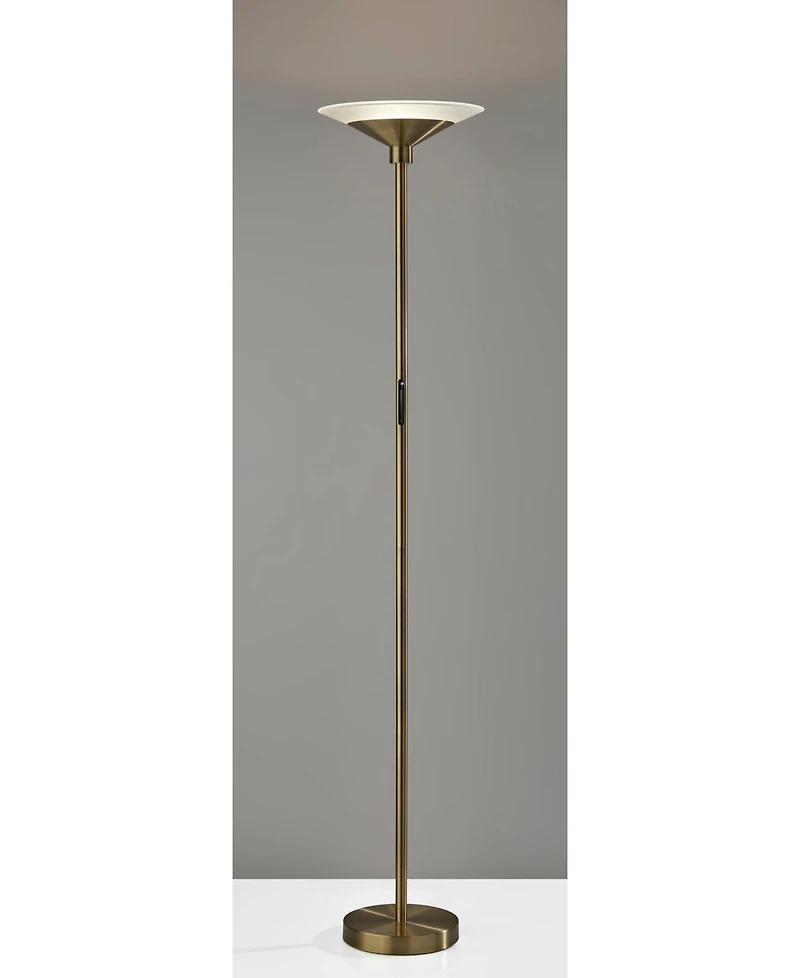 Adesso 71" Solar Led Torchiere